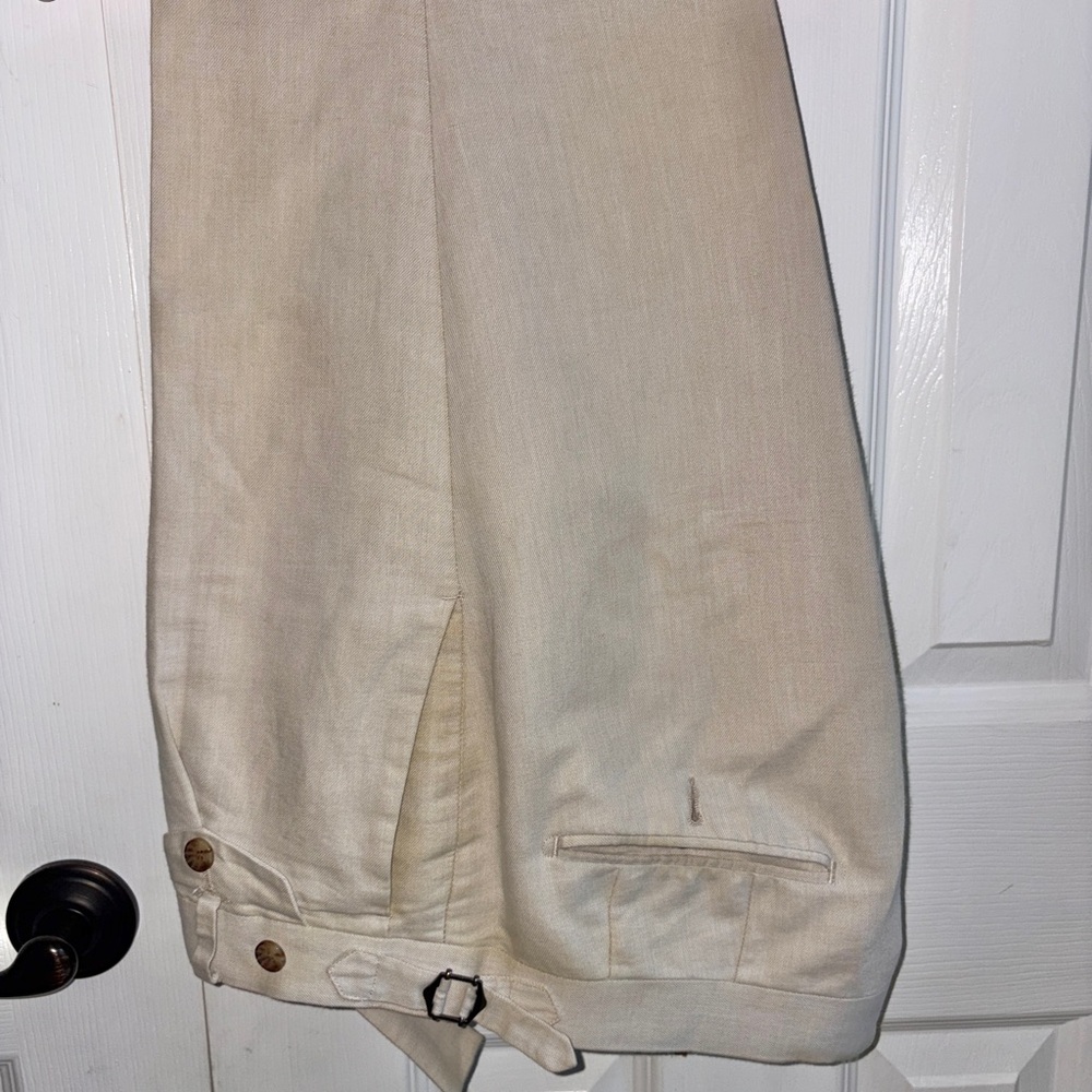 Suitsupply Men's Tan Dress Pants